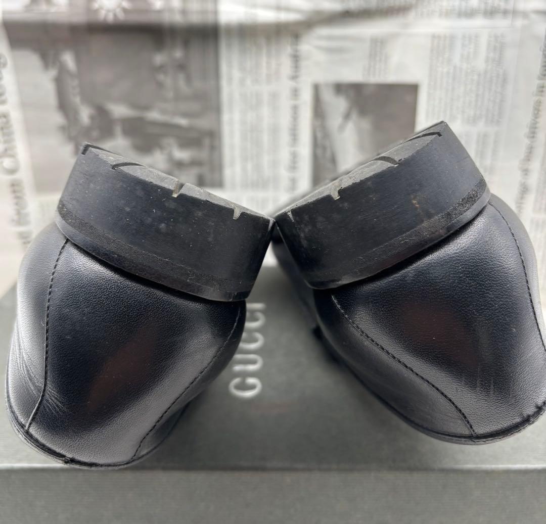 買取見積書有り　GUCCI グッチ　ホースビットローファー　37ハーフ　男女兼用