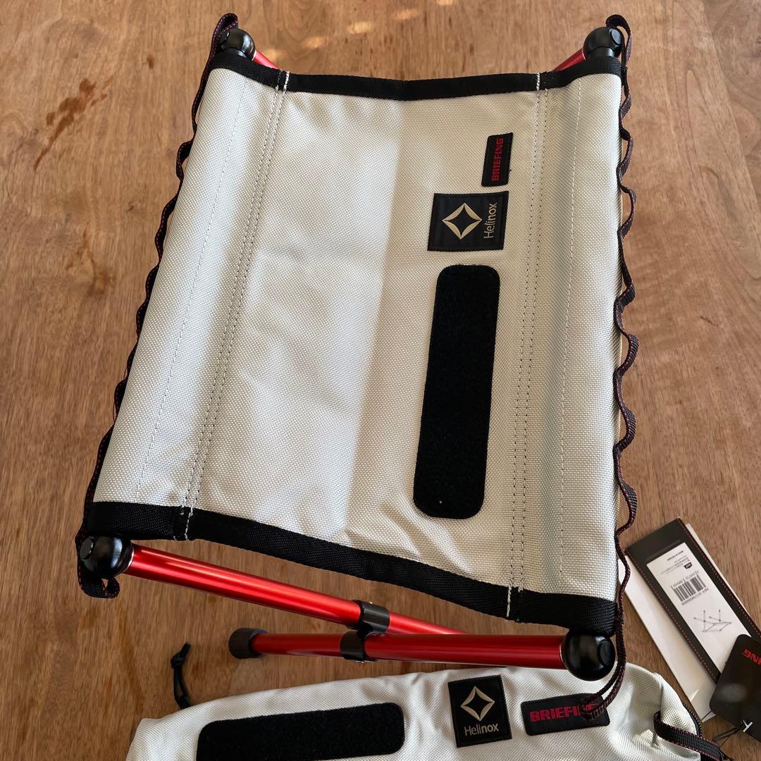 新品 ブリーフィング ヘリノックス チェア スツール M コラボ stool