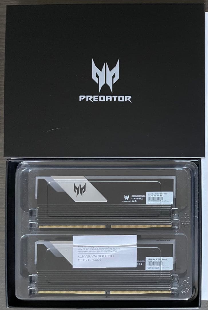 Acer Predator VestaⅡ RGB DDR5-6000 32GB
