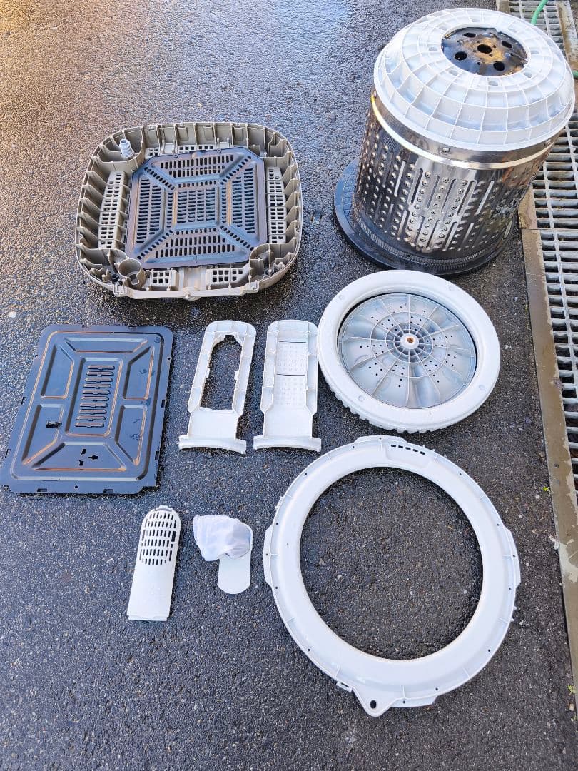 関東限 分解清掃済 コンパクト洗濯機 小型洗濯機 セカンド洗濯機
