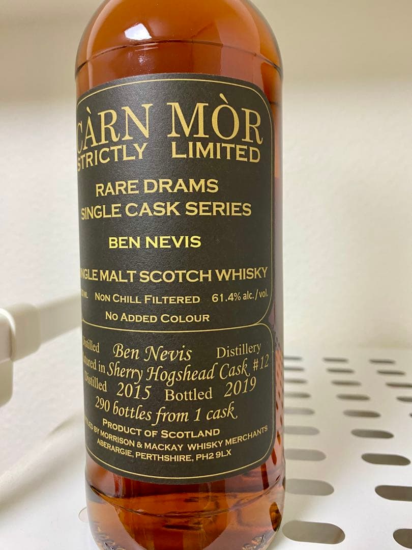 ［日本未入荷］カーンモア Ben Nevis ベンネビス シングルカスク