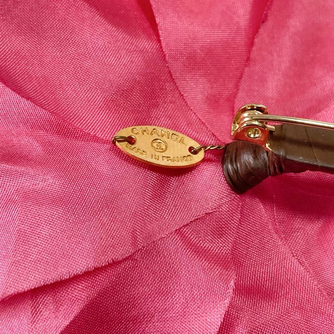 CHANEL カメリア コサージュ ブローチ フラワー O2510008