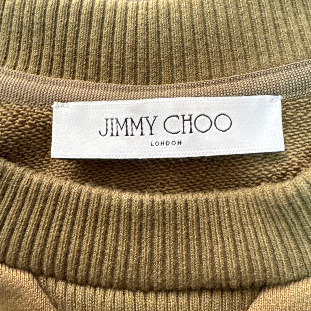ふぅJIMMY CHOO オリーブ スウェット カーキ