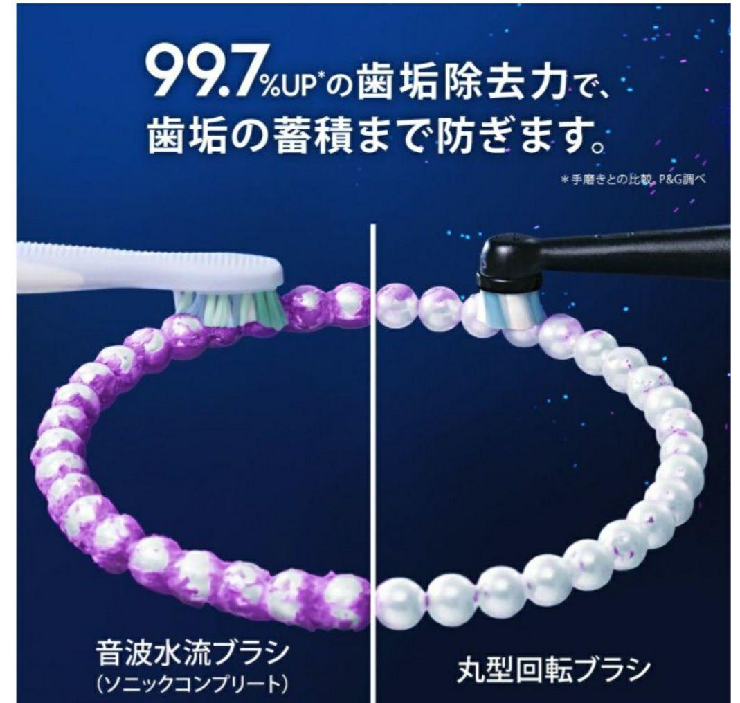 BRAUN　iOM62I61KGR-W オーラルB iO6 　電動歯ブラシ