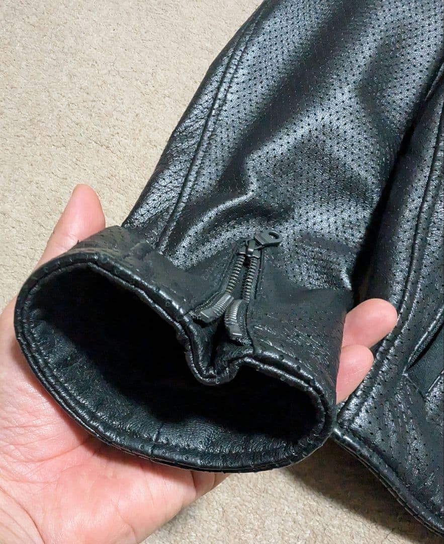 ヒョードー365パンチングレザージャケット