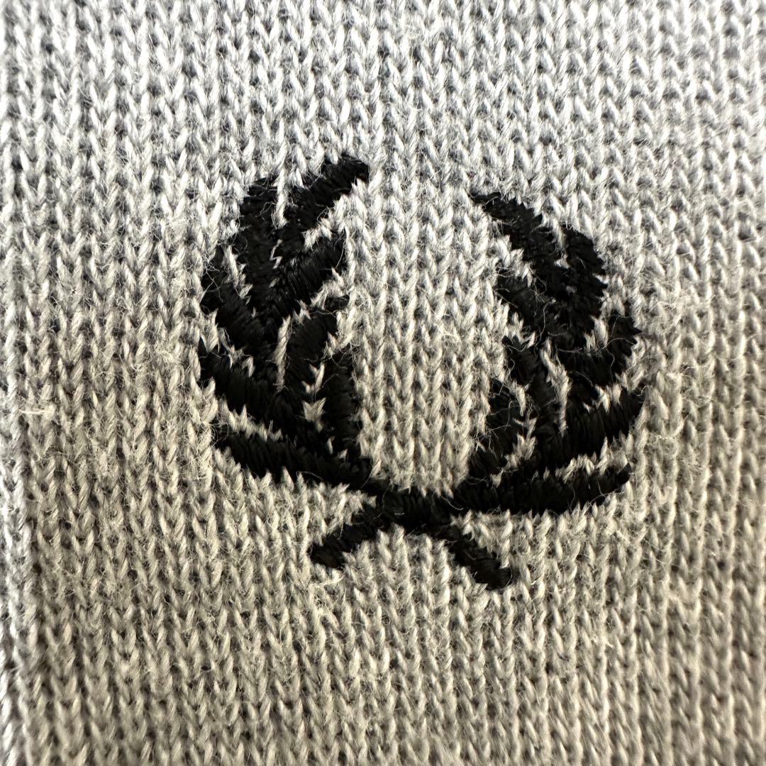 Fred Perry フレッドペリー ハーフジップ スウェット L 刺繍ロゴ