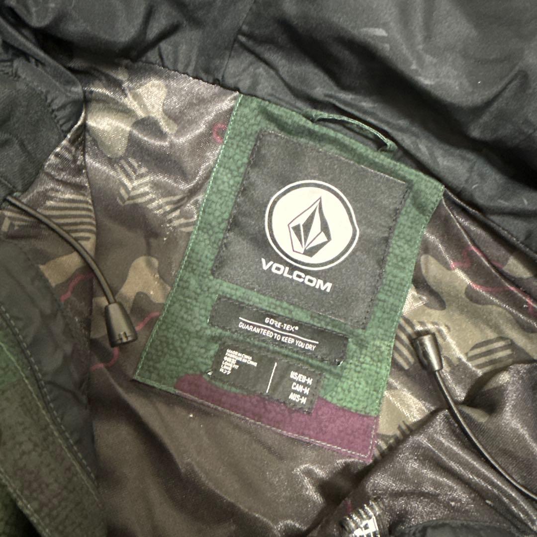 VOLCOM GORE-TEX 迷彩柄ジャケット Mサイズ