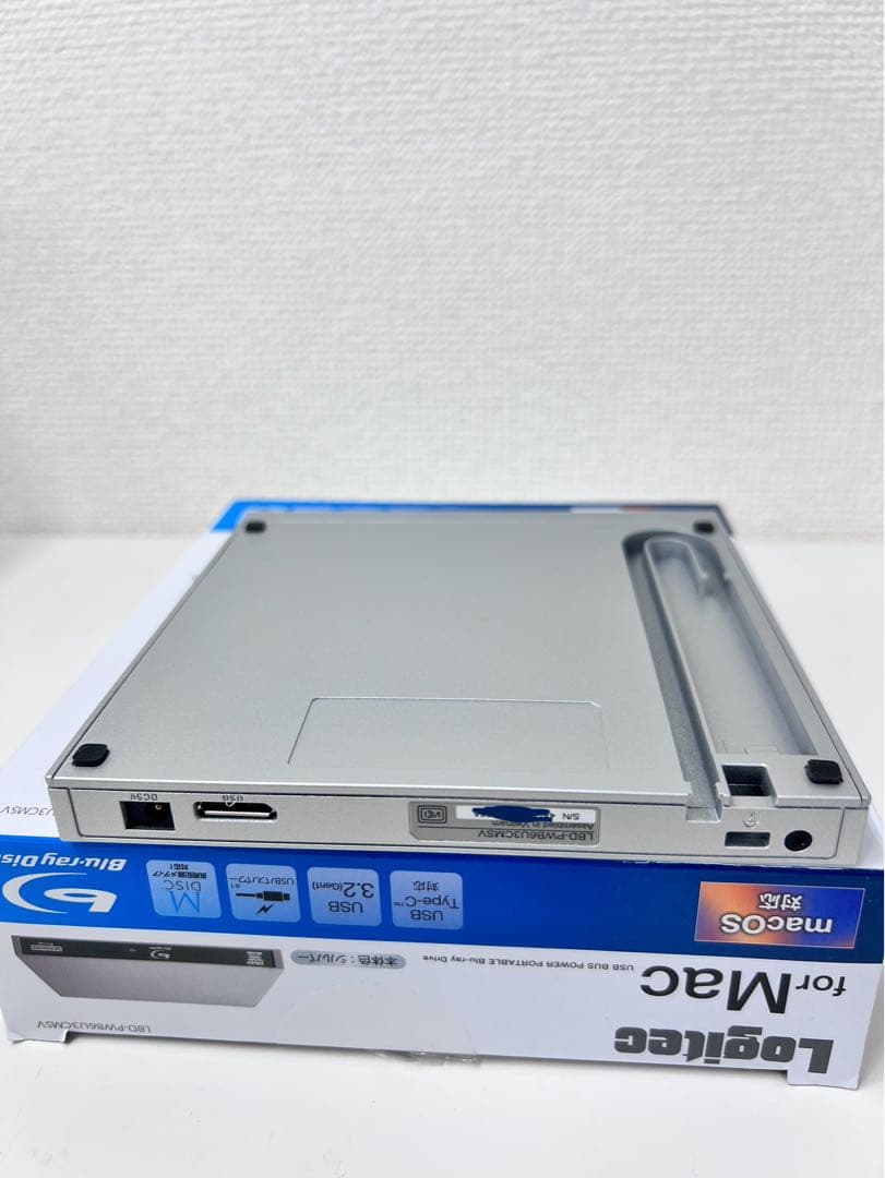 #DVD115 ロジテック 外付け ブルーレイドライブ for Mac