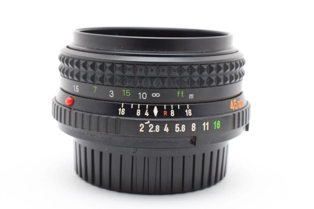 【美品】MINOLTA MD ROKKOR 45mm F2