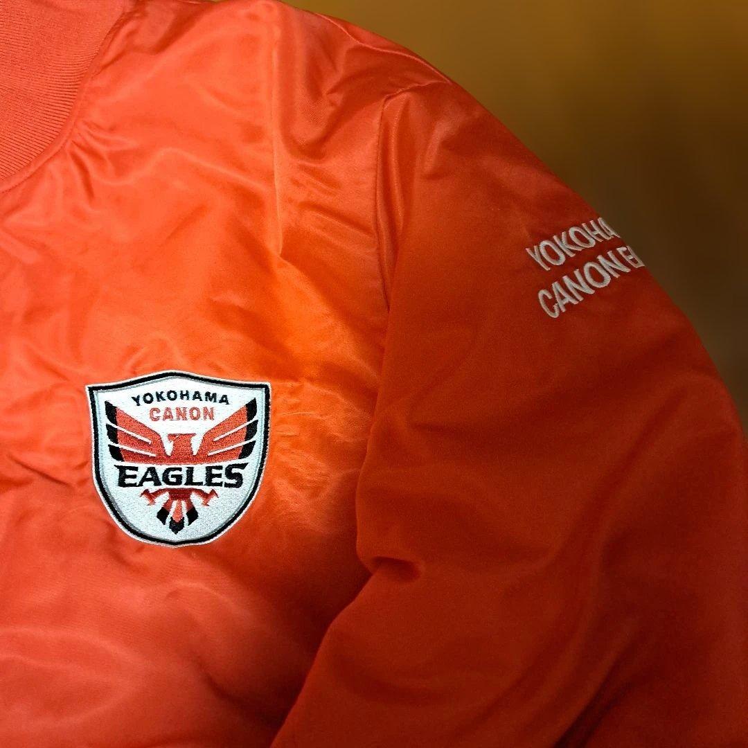キャノンイーグルス　スタジアムジャンパー　Mサイズ
