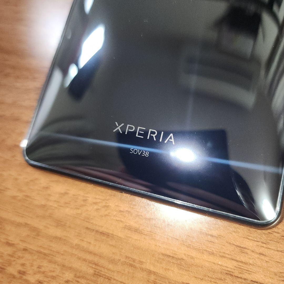①Xperia XZ2 Premium クロムブラック　au SOV38