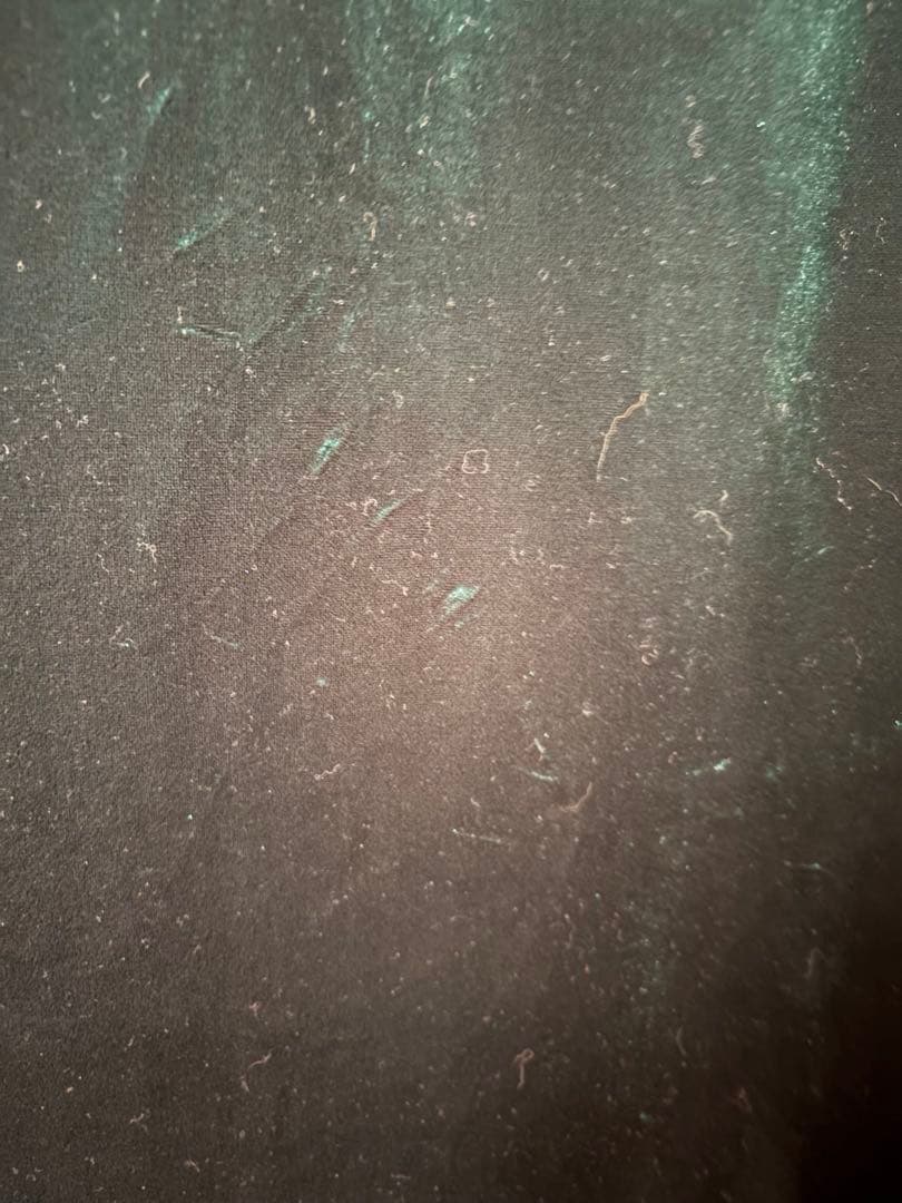 uino!☆ハワイ発ブランドダークグリーンフラダンス用ベロアドレス