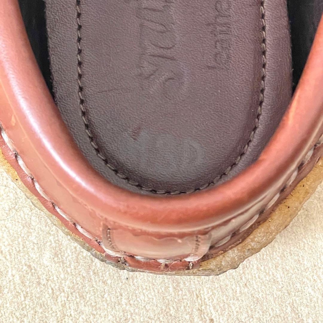 ユケテン センターリング モック モカシン レザー　シューズ US8 26cm