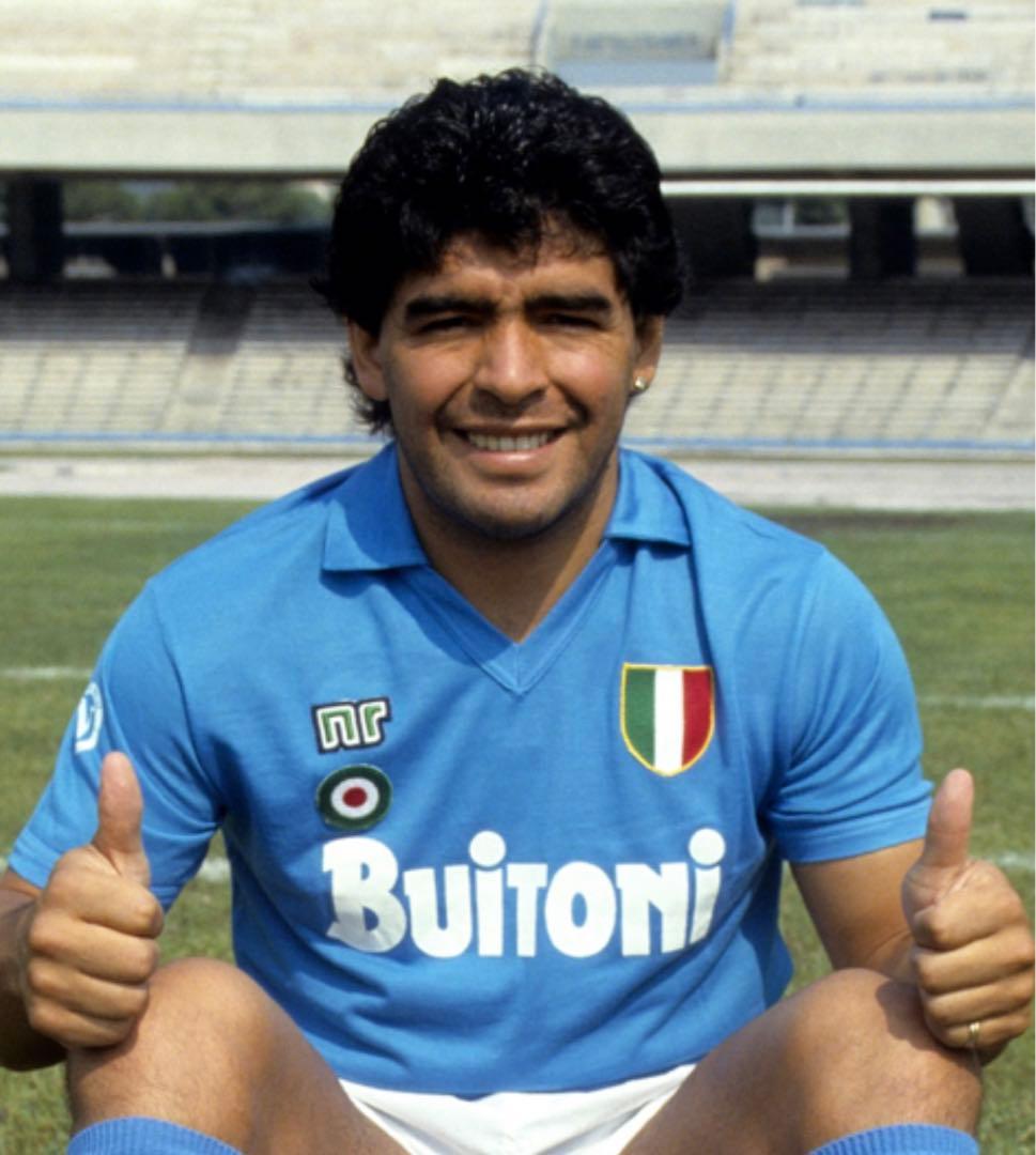 エネーレ　ナポリ 1986–87 マラドーナ期 10番 Ennerre 未使用