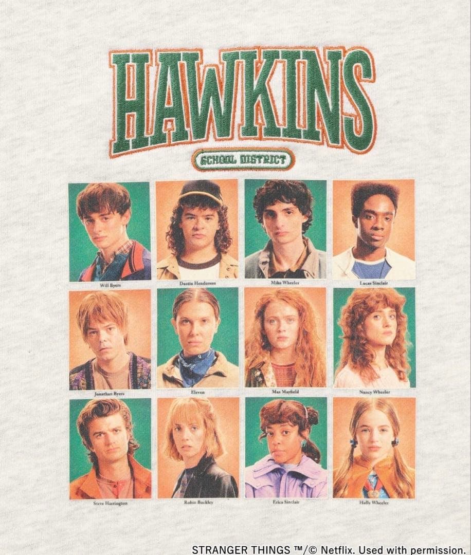 【新品、未使用】ストレンジャーシングス ニコアンド M