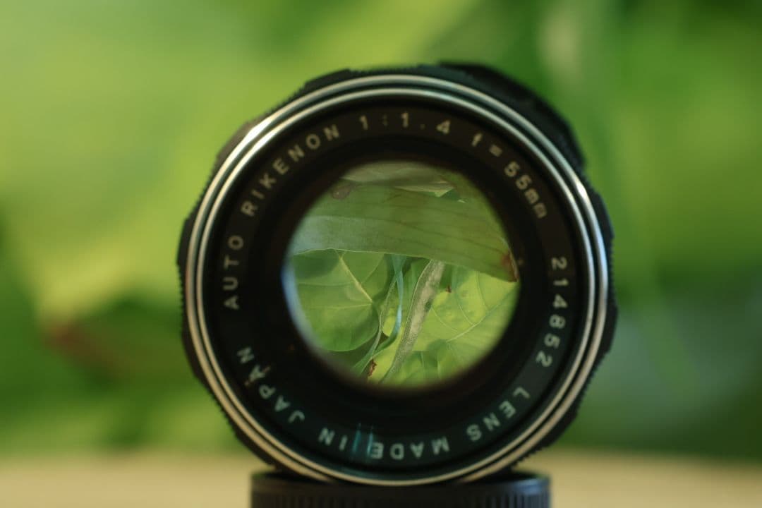 RICOH AUTO RIKENON 55mm f1.4 《富岡光学製》