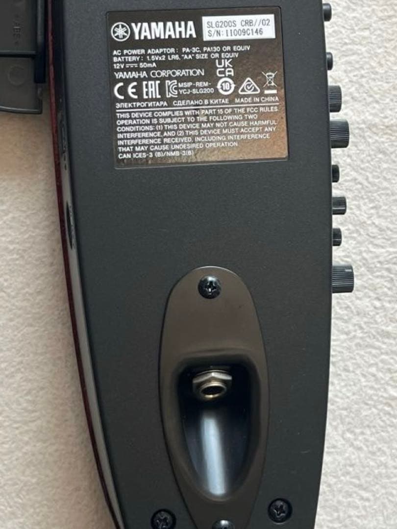 [美品]YAMAHA サイレントギターSLG200S