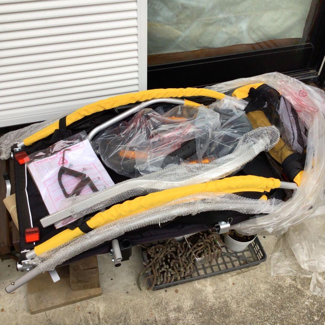 BURLEY ペットカート 自転車　専用　イエロー/ブラック