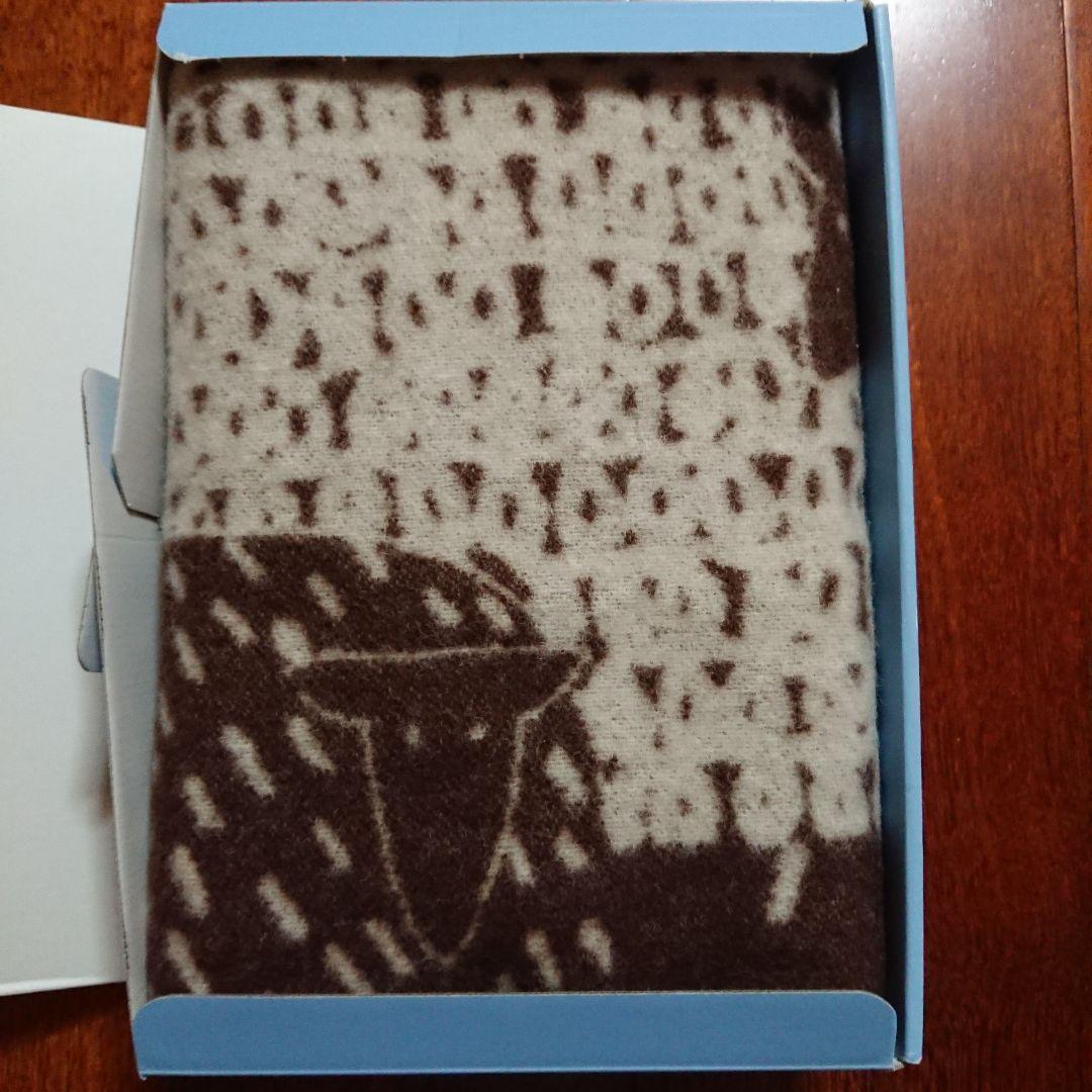 未使用 ラプアンカンクリ 鈴木マサル パカパート ウールブランケット ブラウン