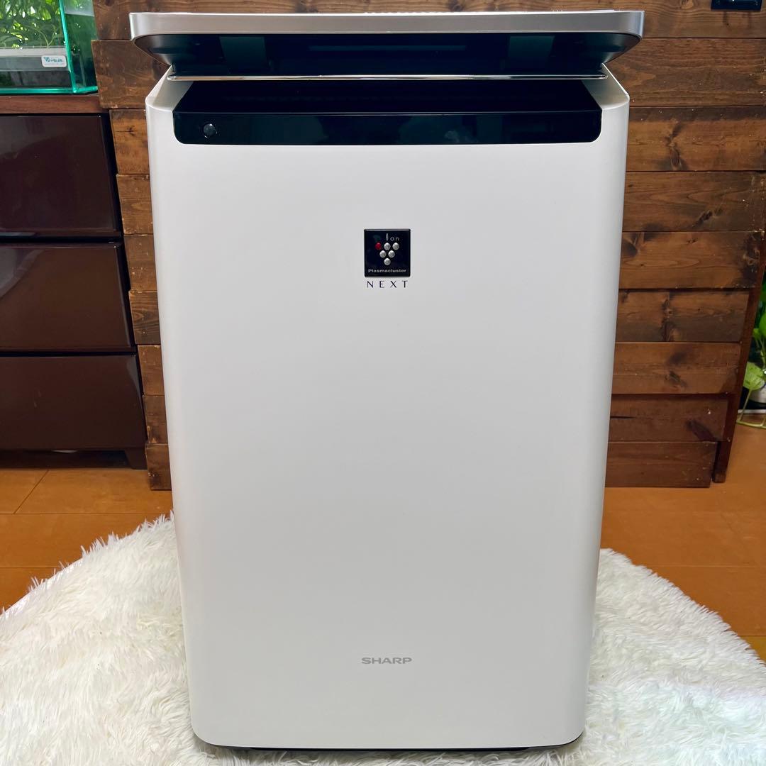 【未使用級】SHARP 加湿空気清浄機 KI-NP100-W プラズマクラスター