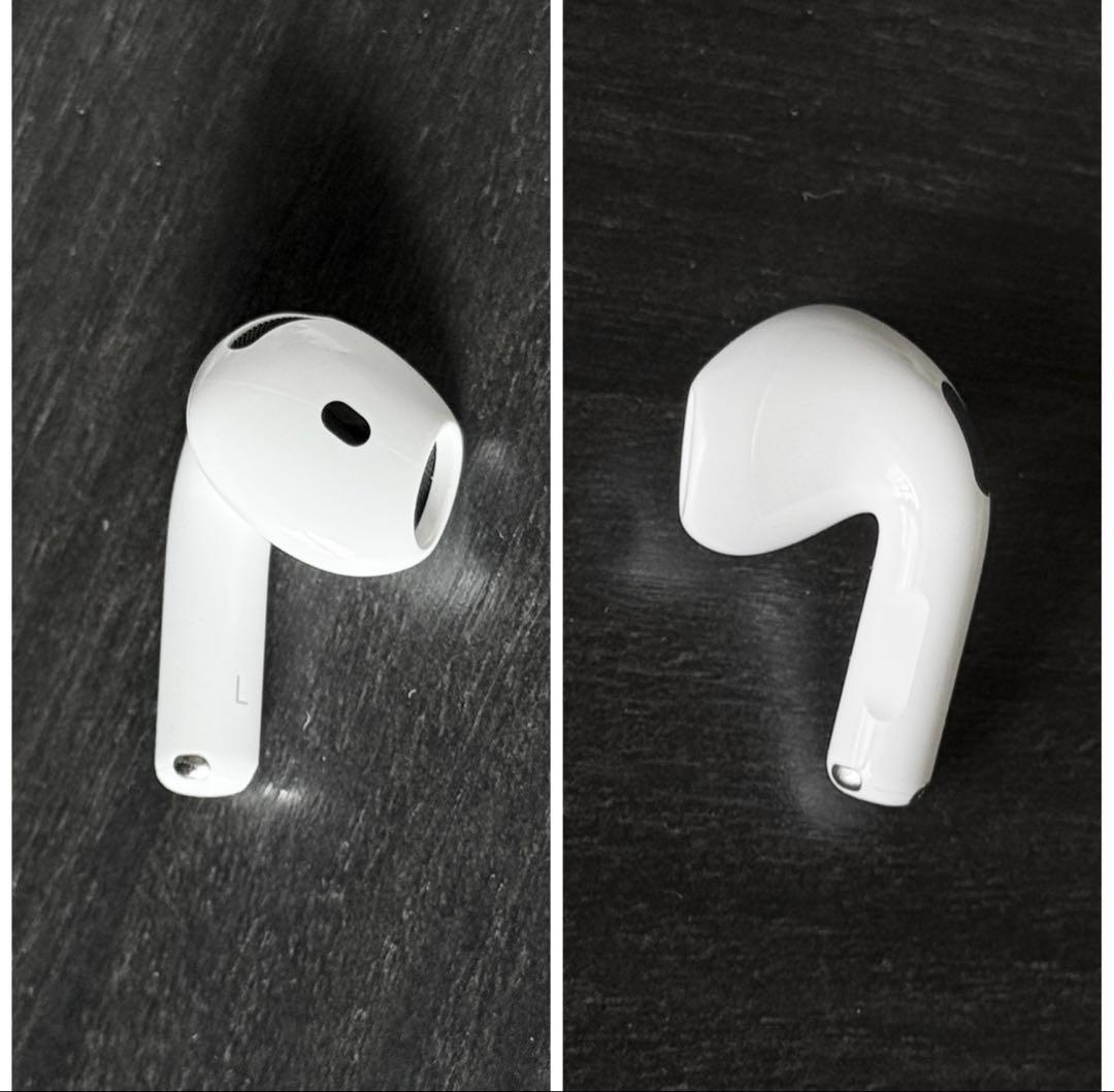 未使用に近い　2024年10月購入品　AirPods 4 MXP63J/A