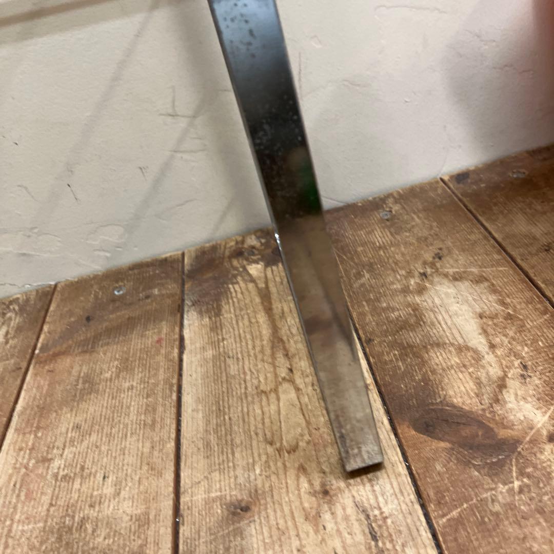 A-2 昭和レトロ ヴィンテージ アイアンラック 2段 シェルフ メタルフレーム