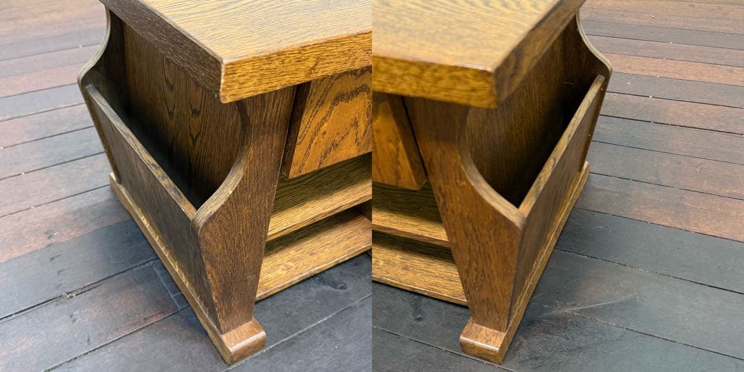 H110K53a オランダ製 サイドテーブル マガジンラック