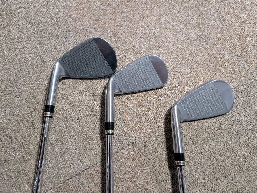マジェスティバンキッシュアイアン3本セット。