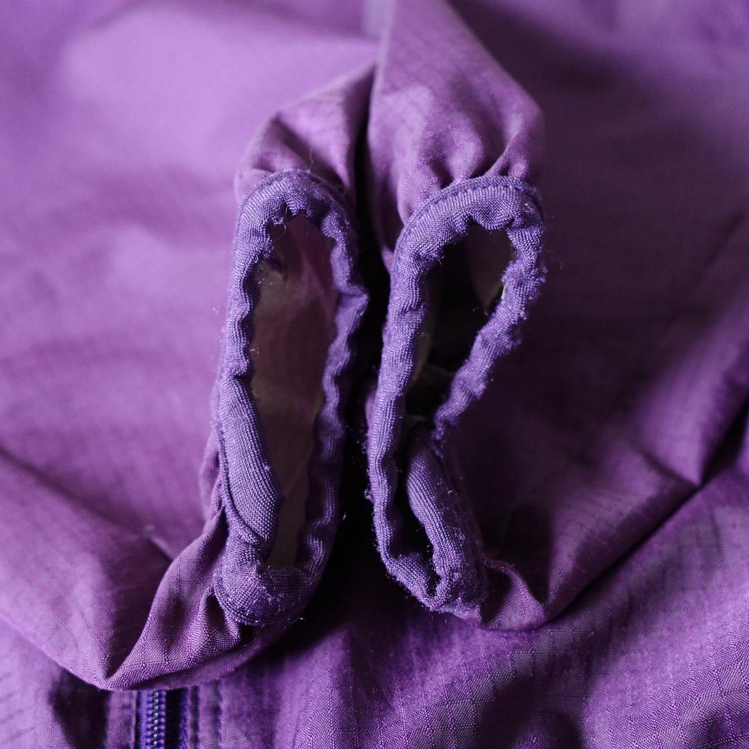 て*ぺ様 希少 96年製 パタゴニア ウインドシェル XL パープル コスタリカ