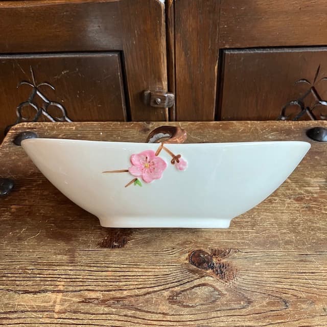 poppy trail peach blossom お皿 プレート オーバル