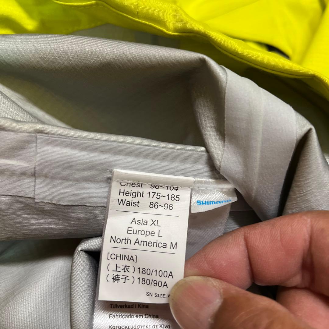 シマノ　ウェア　ゼフォー　ジャケット　デュラスト　XLサイズ　[新品未使用品]