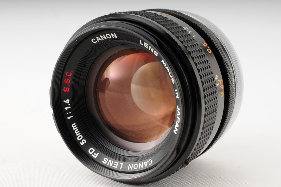 Canon AE-1 FD 50mm F1.4 S.S.C. 美しい外観 #66