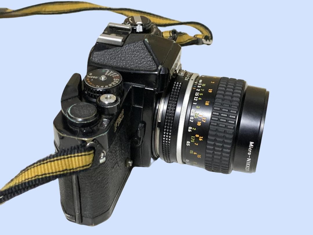 フィルムカメラ M6646 Nikon FE2 Micro-NIKKOR 55mm 1:2.8