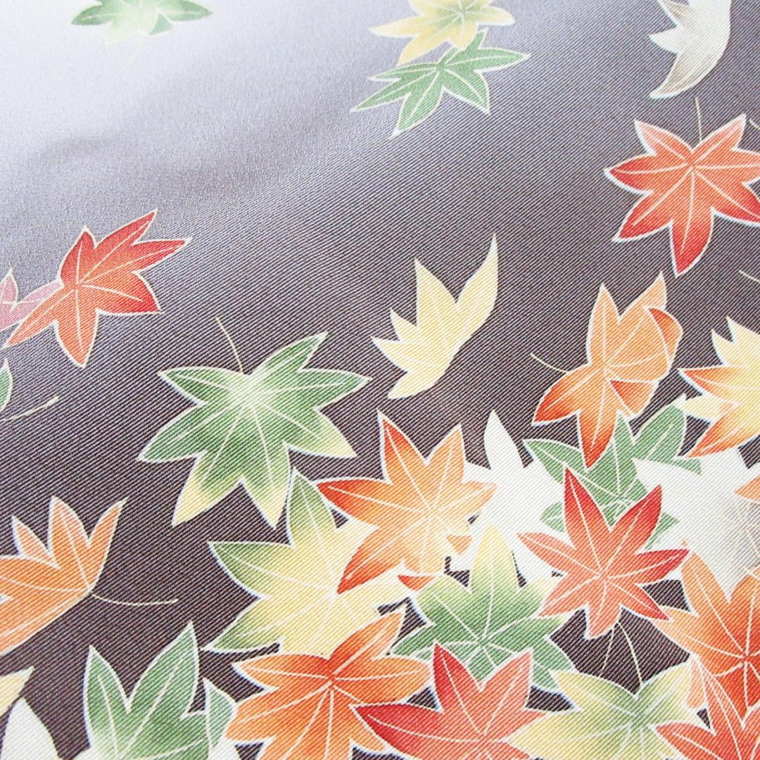 十日町友禅訪問着 正絹 龍谷落款 中古 丈164cm HO-03