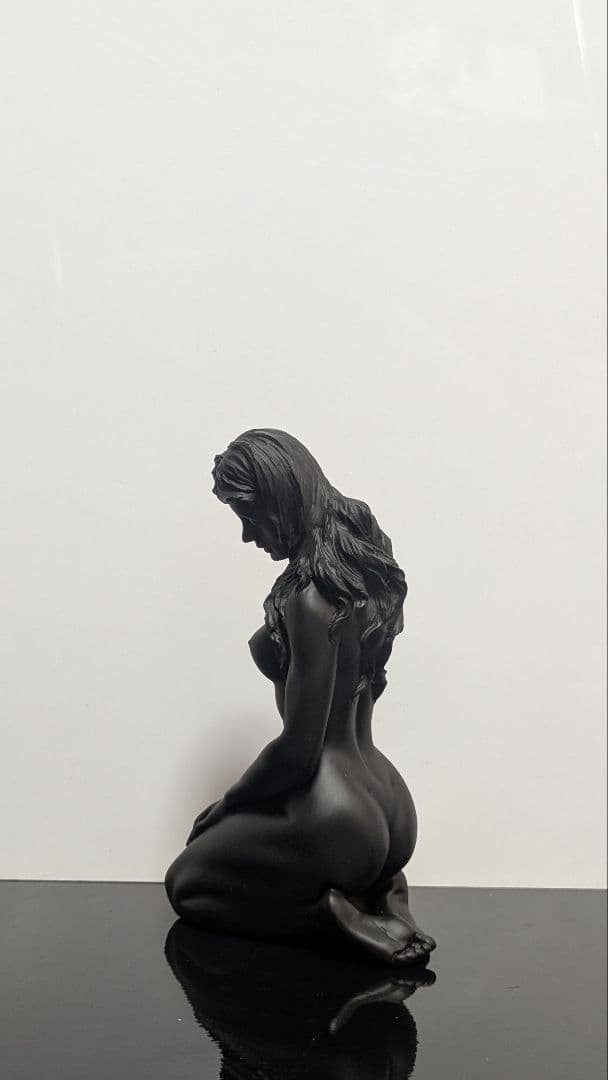 女神 天使 女性 裸体 彫刻 置物 アンティーク 神話