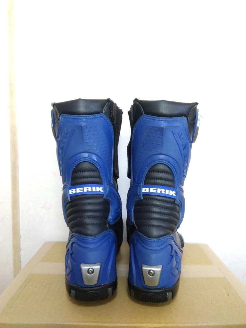 BERIK ベリック レーシングブーツ 青白黒 サイズ42