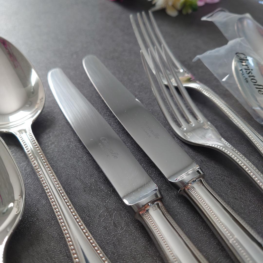 クリストフル パール スタンダードサイズ デザートサイズ 未開封含む 12点