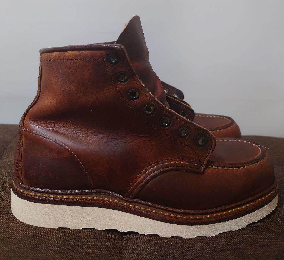 靴 Red Wing 1907 CLASSIC WORK 6\"MOC-TOE