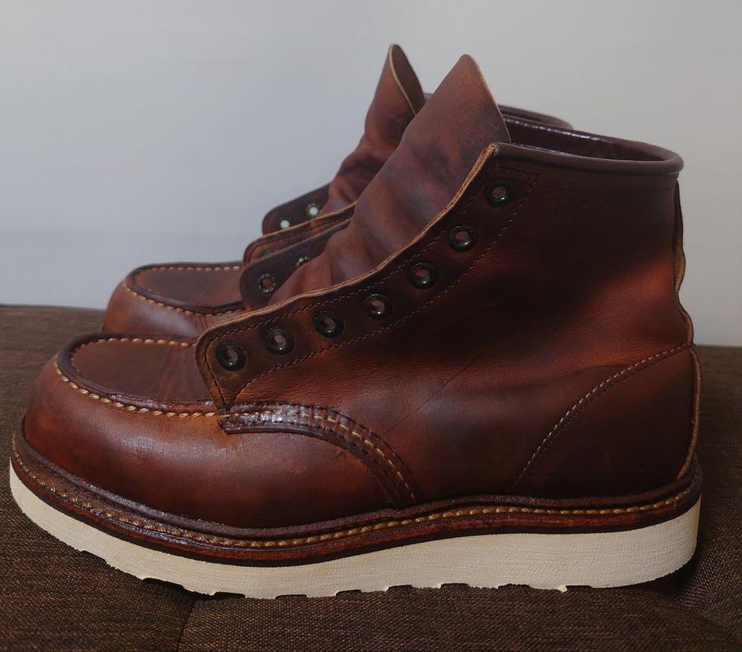 靴 Red Wing 1907 CLASSIC WORK 6\"MOC-TOE