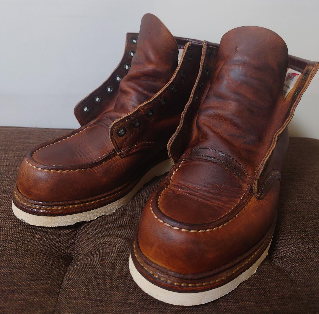 靴 Red Wing 1907 CLASSIC WORK 6\"MOC-TOE