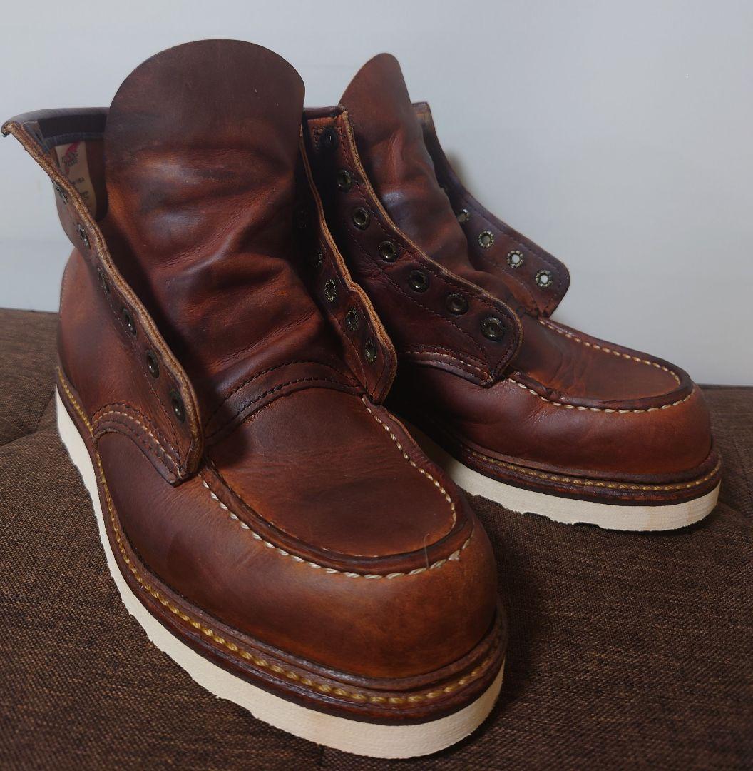 靴 Red Wing 1907 CLASSIC WORK 6\"MOC-TOE