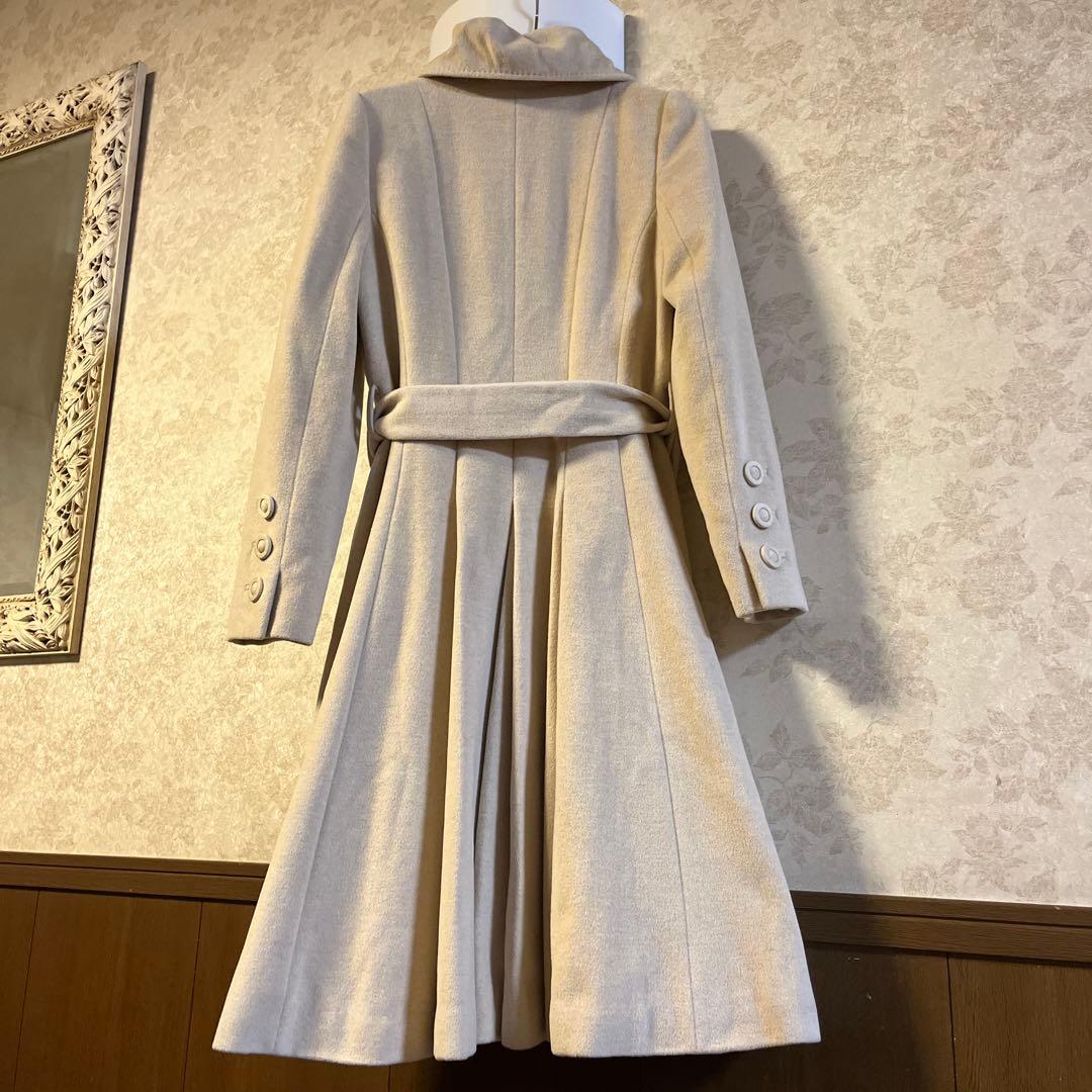 美品　サイズ42 トゥービーシック　アンゴラウールロングコート　日本製