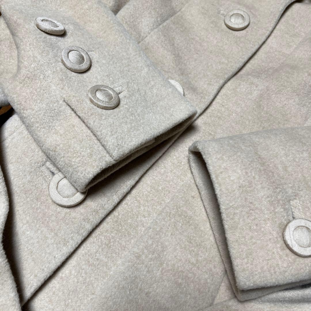 美品　サイズ42 トゥービーシック　アンゴラウールロングコート　日本製