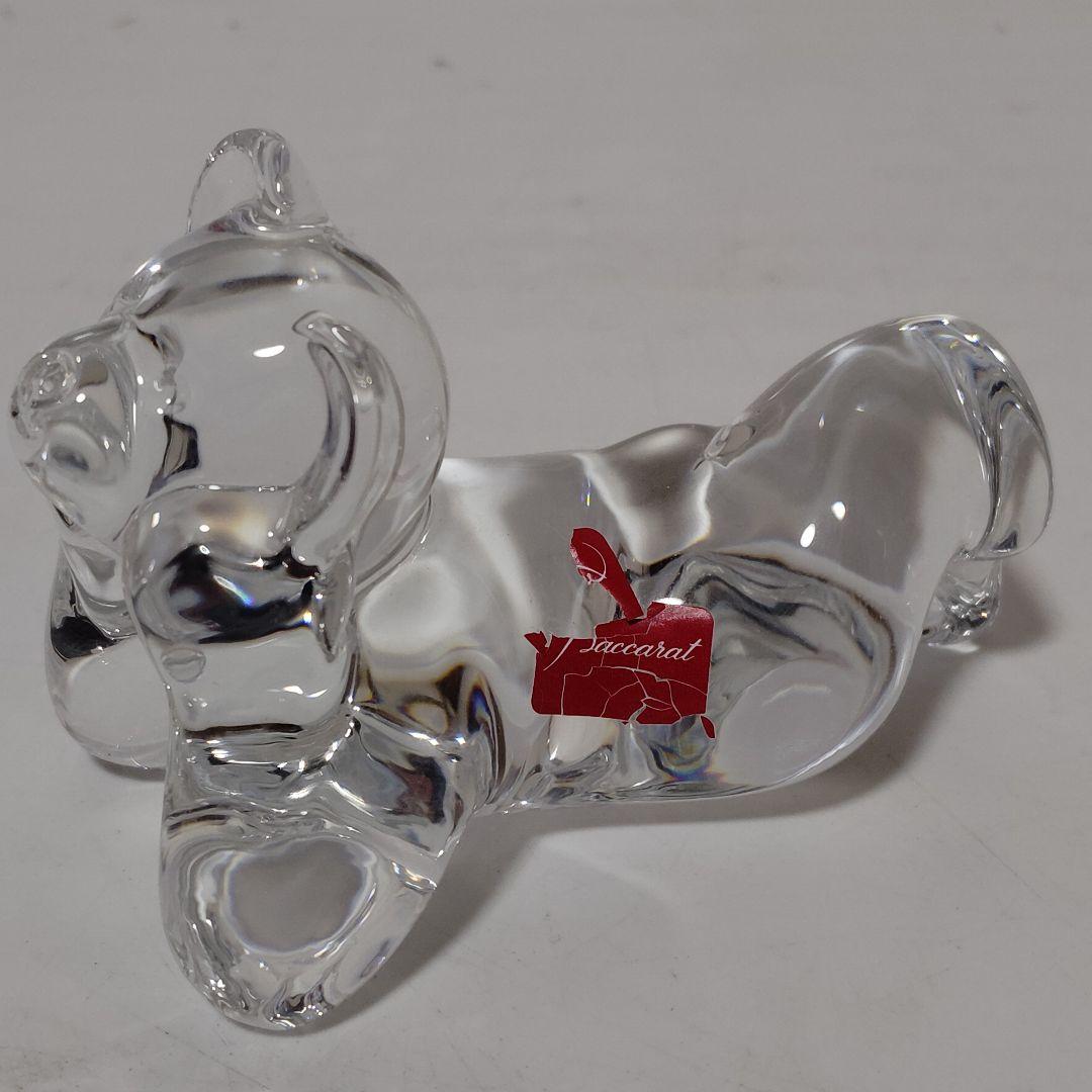 Baccarat　バカラ　テディベア　フィギュリン