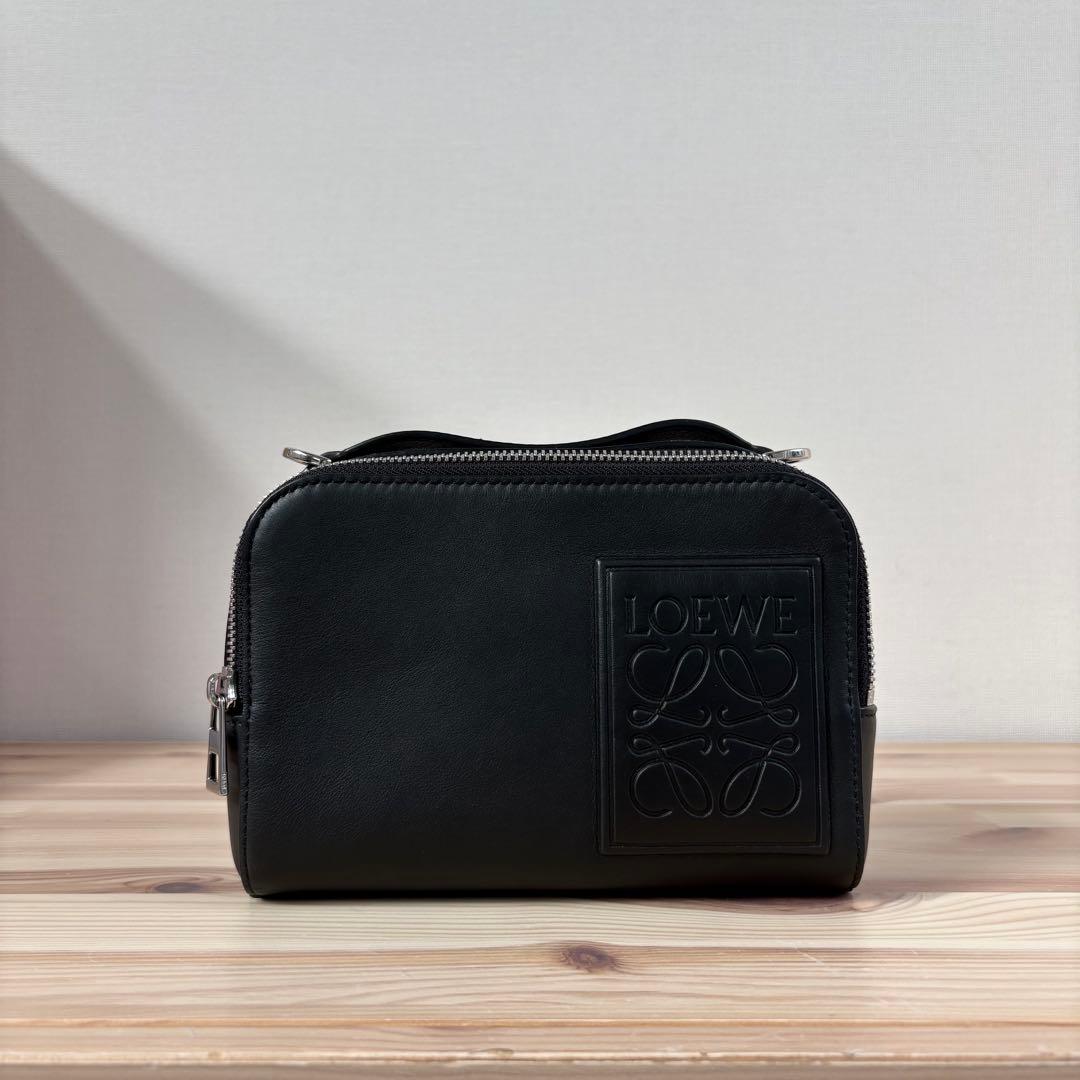 極美　LOEWE　ロエベ　2way クロスボディ　カメラバッグ　ショルダーバッグ