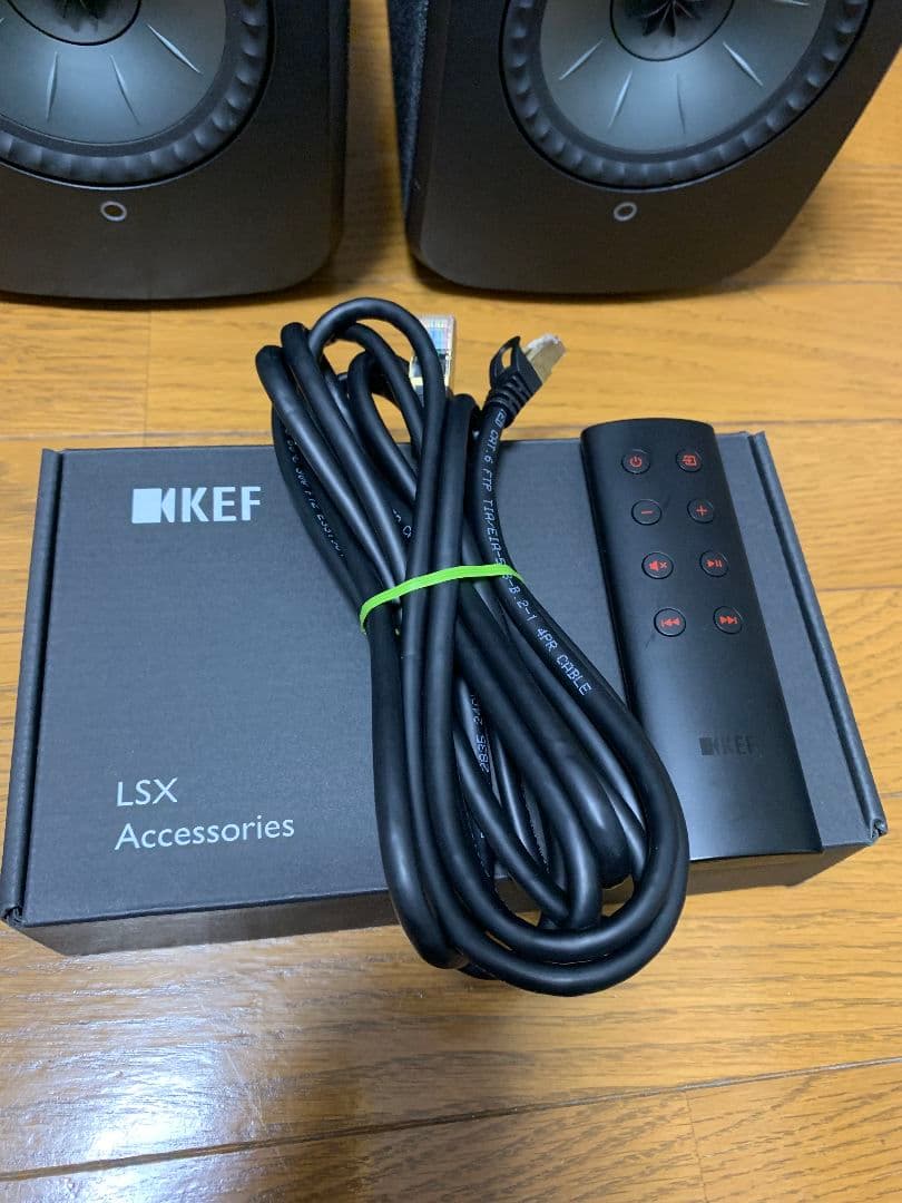 KEF LSX ワイヤレスHiFiスピーカー かなりの美品 元箱付