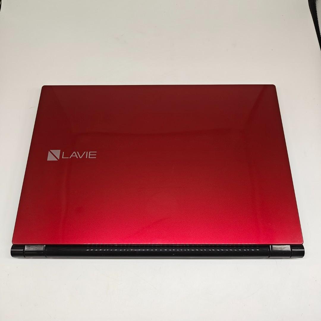 【LAVIE】NEC 高性能i7 SSD256GB 16GB レッド ノートPC
