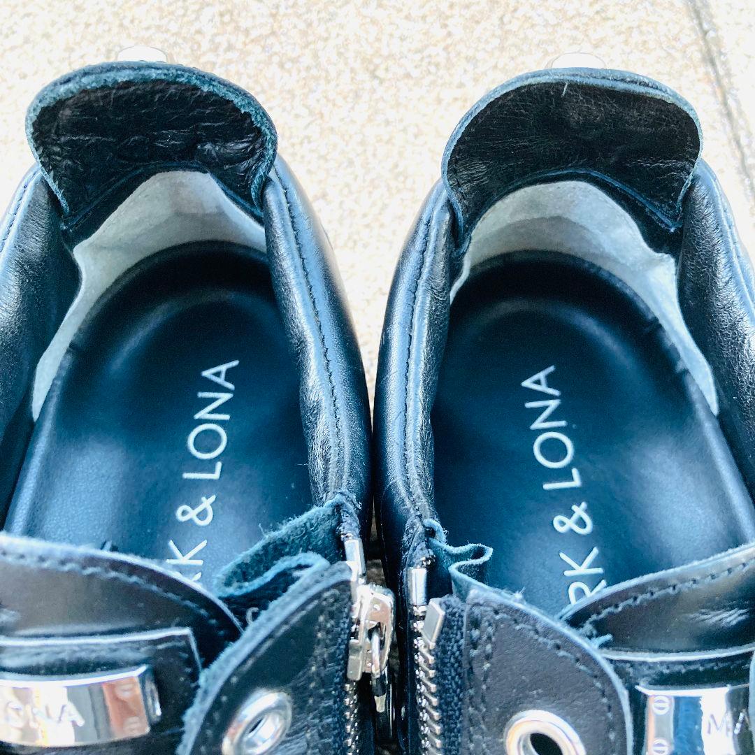 MARK＆LONA マーク＆ロナ 26cm ゴルフシューズ メンズ BK 黒