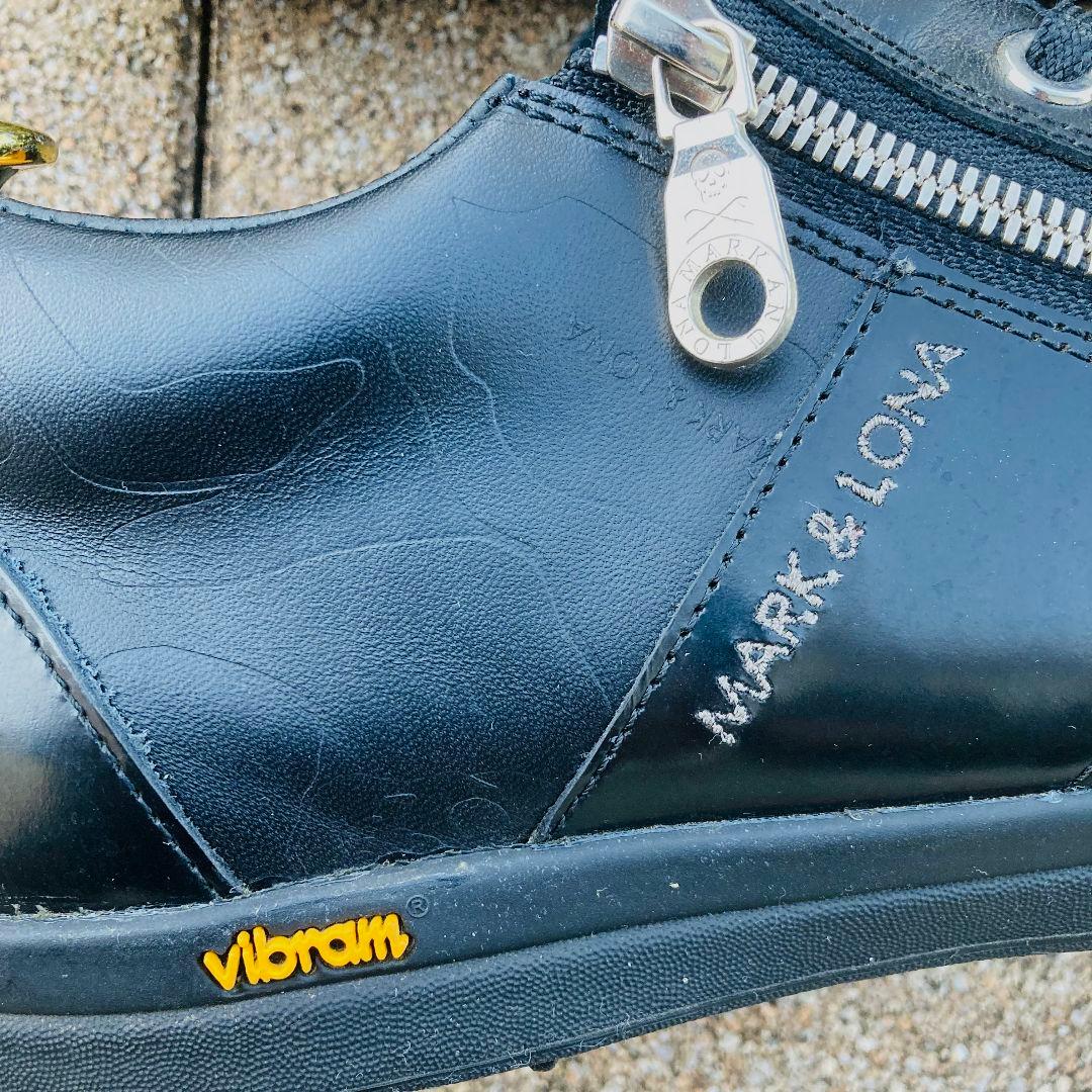 MARK＆LONA マーク＆ロナ 26cm ゴルフシューズ メンズ BK 黒