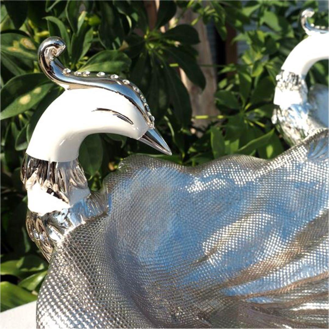 ★特選一品★孔雀&水晶♡浄化スペシャル【孔雀『ピーファウル』型ディスプレイ器】